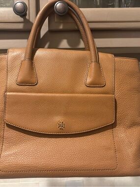 Tory Burch Tan Leather Top-Handle Women’s Tote